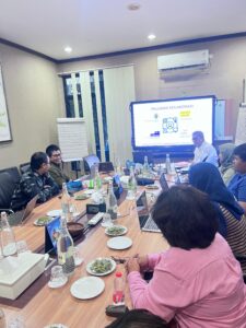 Gambar 1 (foto audiensi): Audiensi Kemendes dan Sasaka Indonesia untuk pembangunan jembatan desa